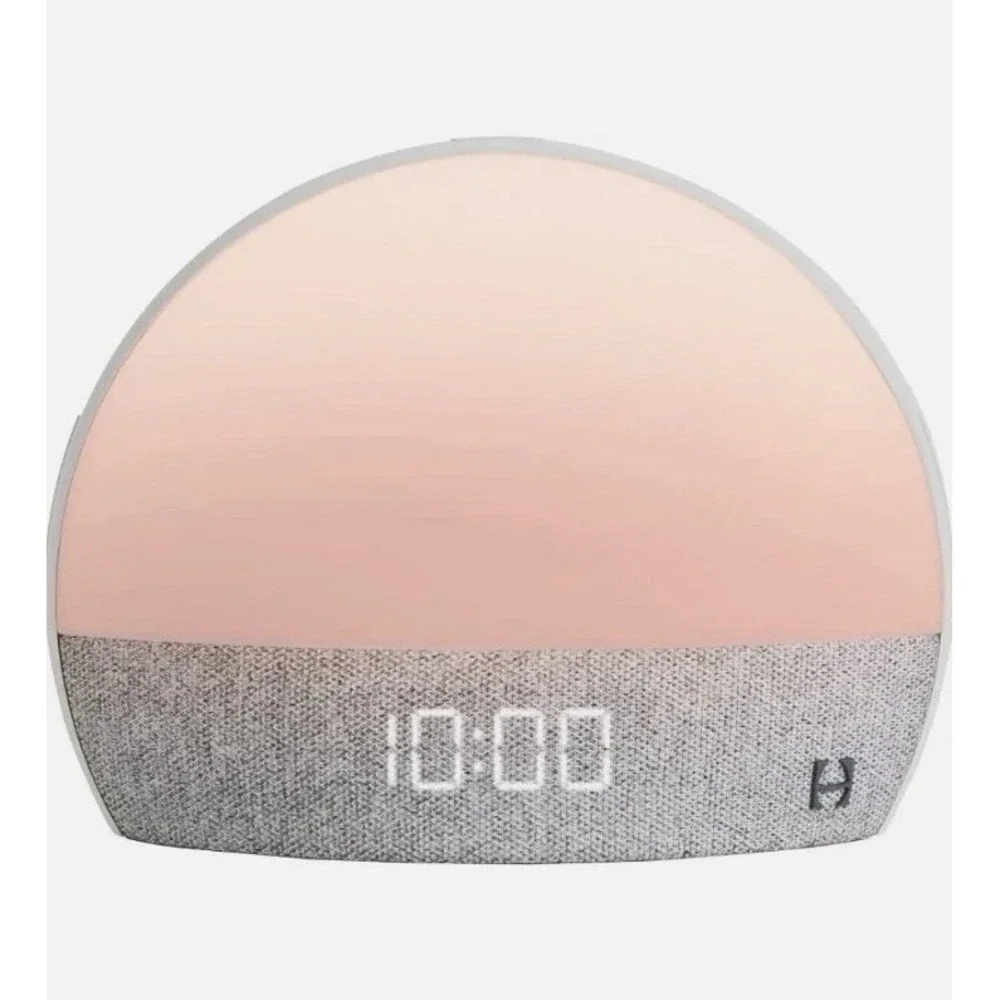 Hatch Restore 1 Smart Sleep Assistant Sunrise Alarm Sound Machine Gray White